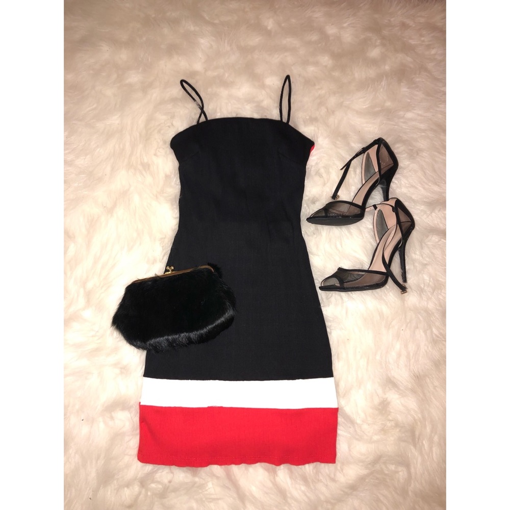 NEW Mini Color Block Dress